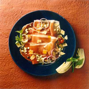 Céleri, Carpaccio de céleri confit au chèvre frais et huile de noix Céleri, Carpaccio de céleri confit au chèvre frais et huile de noix